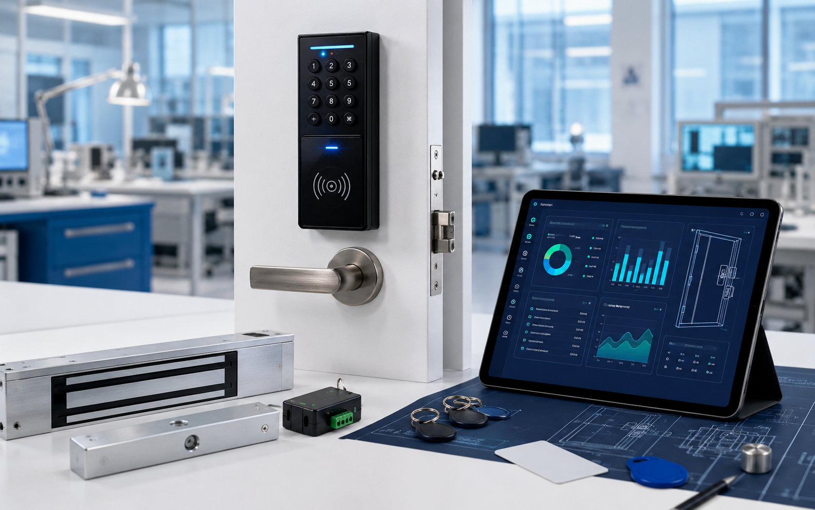 Smart Security System project visualization