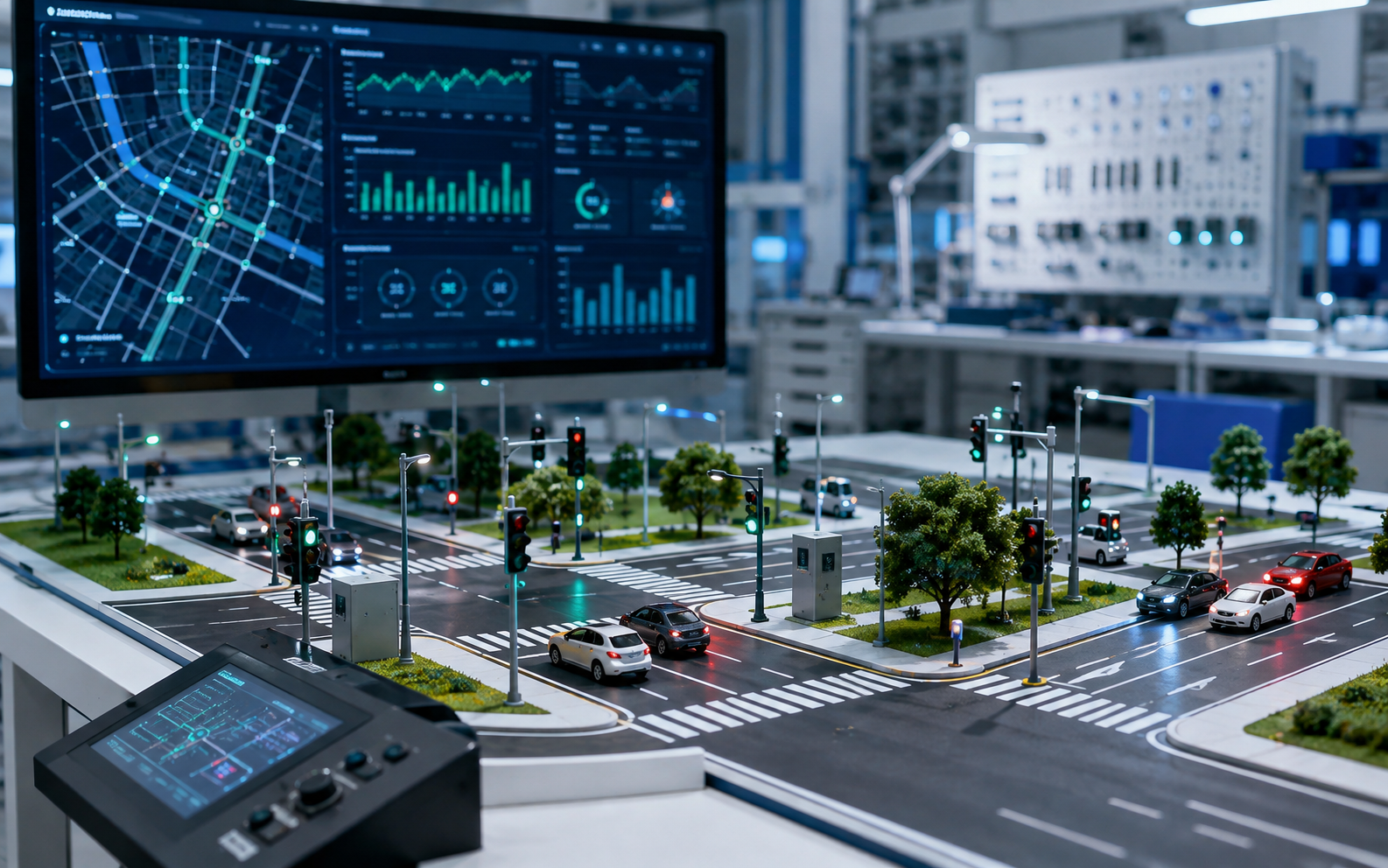 Traffic Control System project visualization